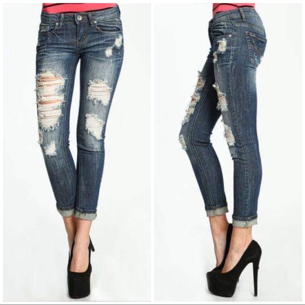 Size 3 machine jeans